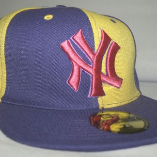 NY Cap Purple Yellow
