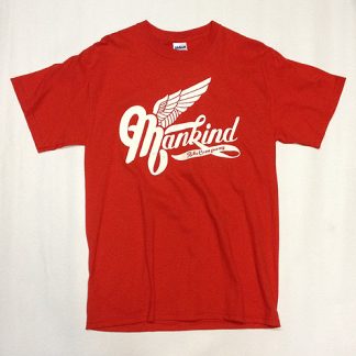 Mankind vintage tshirt red
